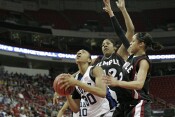 44-38, 13:59 - Carrem Gay fouled by Hairston (1 of 5)