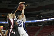 51-42, 11:08 - Hairston gets Wanisha Smith with the body...two shots.  She made both and Duke's lead was back to 9.
