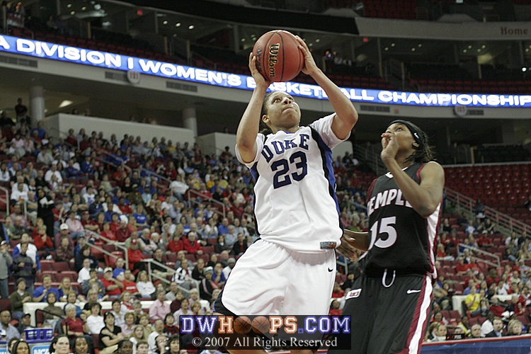 This layup extended Duke's lead to 9