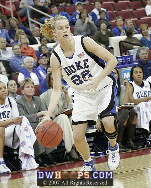 Brittany Mitch (unfortunately this was right before a turnover)