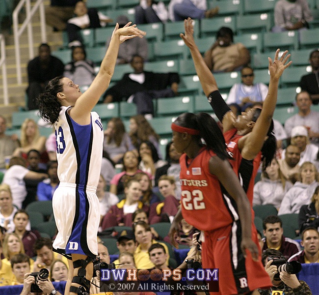 Ali's jumper cut the deficit to one, but the tempo clearly favored Rutgers
