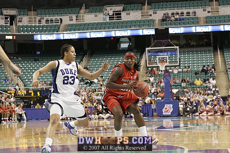 Matee Ajavon drives...