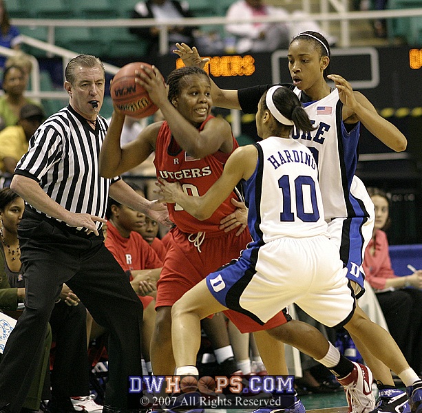 Duke had some success with doubleteams