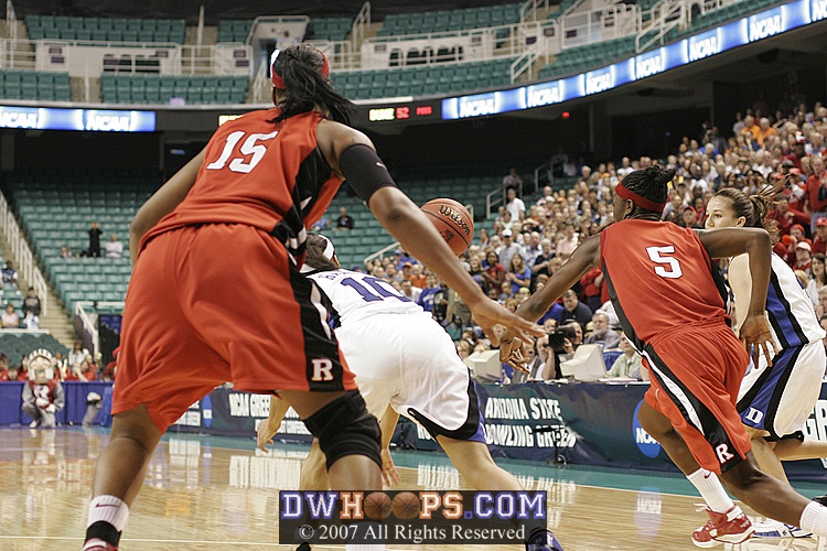 ...and is stripped of the ball.