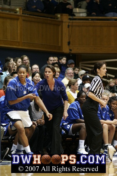 Coach P is ready for Joy Cheek to get into the game