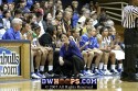  - A word of coaching for Duke freshman Krystal Thomas
