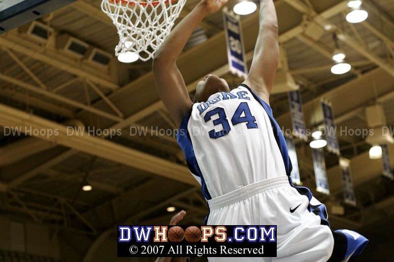 Krystal Thomas goes to the rim