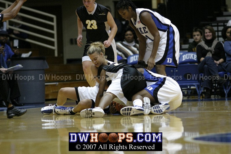 Brittany Mitch and Karima Christmas force a tieup