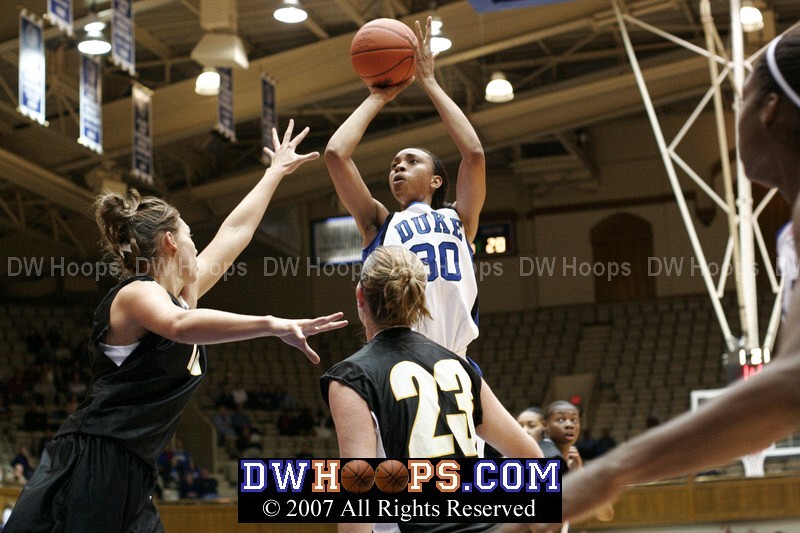 Carrem Gay puts up a jump shot