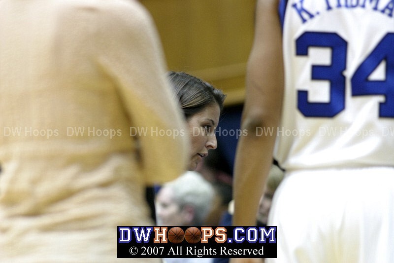 Coach P in the huddle