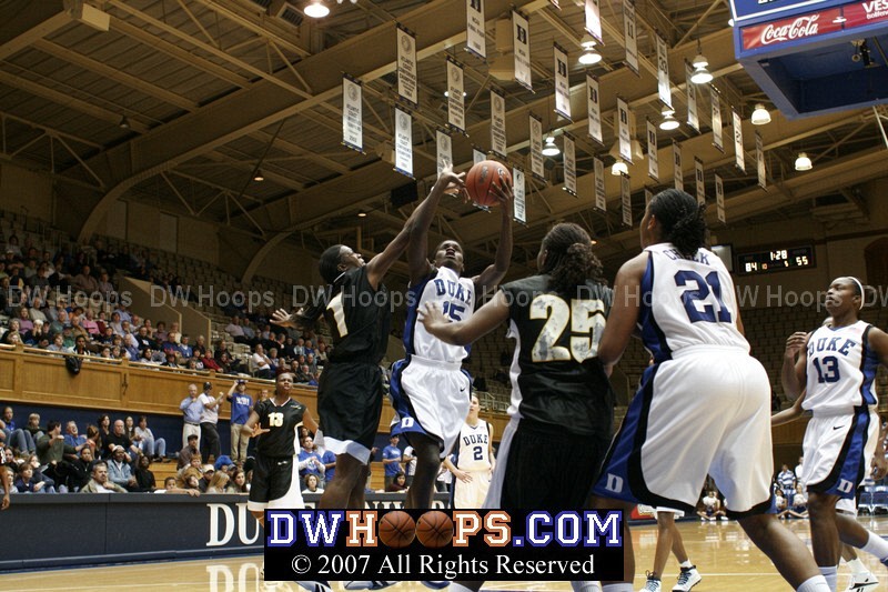 Bridgette Mitchell is aggressive but this time turns it over