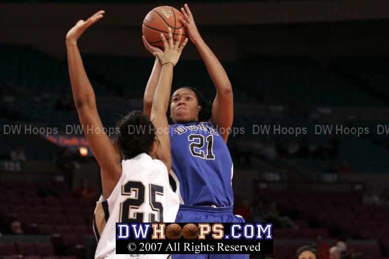 Joy Cheek missed Duke's first shot of the game
