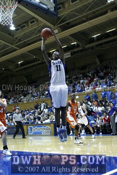 Another layup for Chante, who scored 19 on 9-15 shooting