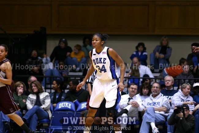 Krystal Thomas played 15 minutes tonight