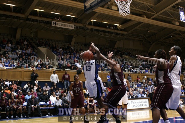 Karima is fouled in the act by Jori Nwachukwu