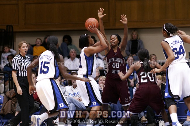 Joy Cheek;s basked put Duke up by 48