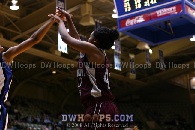Keyonta Thacker tries a baseline J