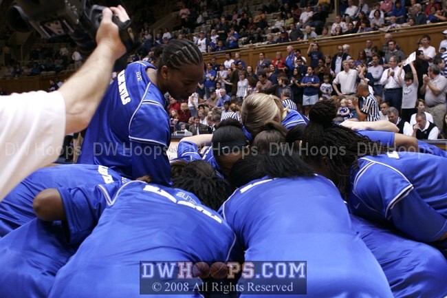 Pregame huddle