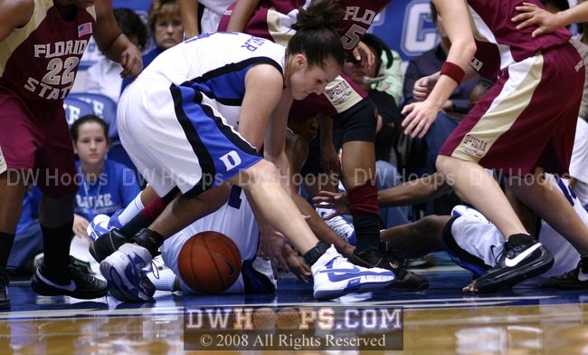 Yet another scrum for a loose ball