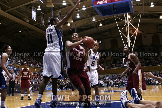 Cayla Moore challenges Chante Black...