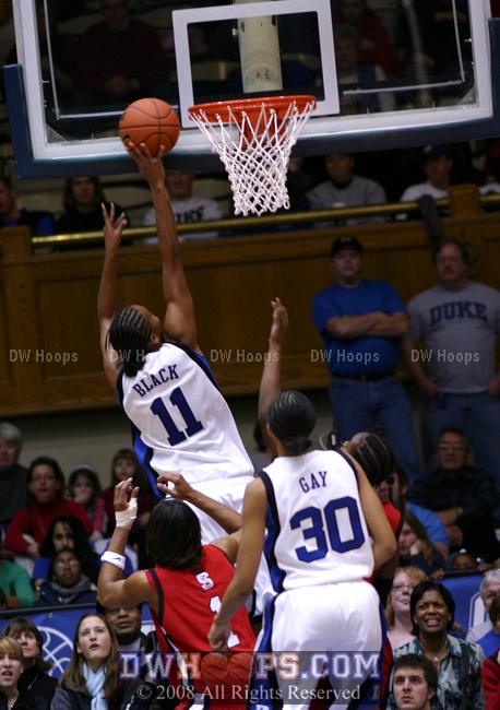 Chante Black goes way up for the layup