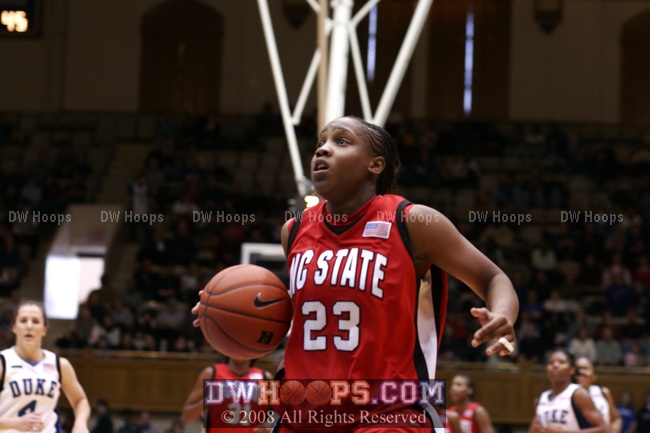 Another break and bucket for Shayla Fields who had 12 points and 4 steals