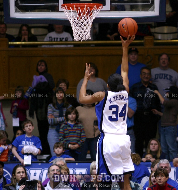 Krystal Thomas couldn't be any more open for this layup