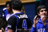 A Waner fan in the Duke section - Pregame - 