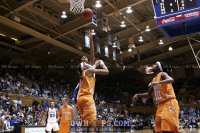 Carrem Gay gives Duke their biggest lead of the night - 14-7 - 13:38 1st