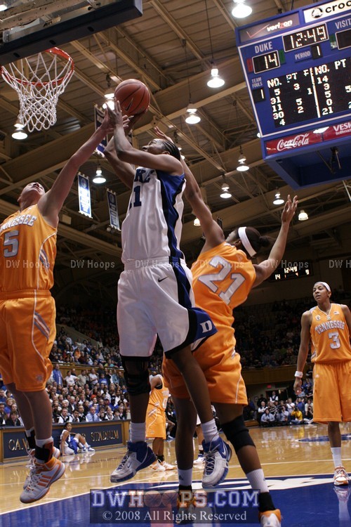 Bjorklund is late with the block, and Baugh is called for the foul from behind as Black lays it in.
