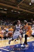 Alexis Hornbuckle cuts off Abby Waner under the basket -  - 