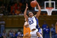 A steal by Wanisha Smith prevented UT from getting a final shot - 33-33 - 0:02