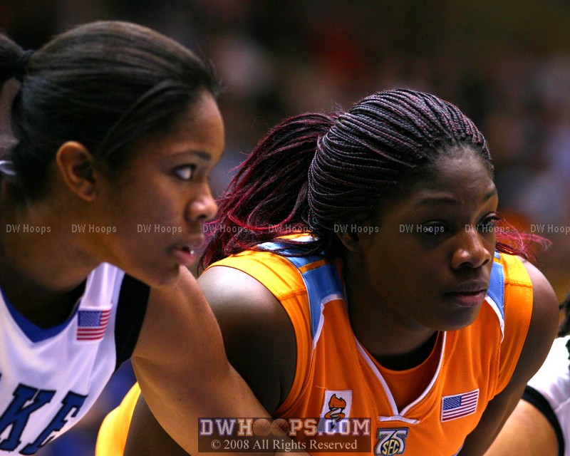 Krystal Thomas and Nicky Anosike