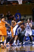 Same possession, Krystal Thomas gets the offensive board - 33-37 - 18:21 2nd