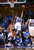 Krystal goes in for the layup, no good - 33-37 - 18:15 2nd
