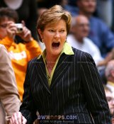 Pat Summitt reacts to the five point swing - 33-40 - 18:02 2nd