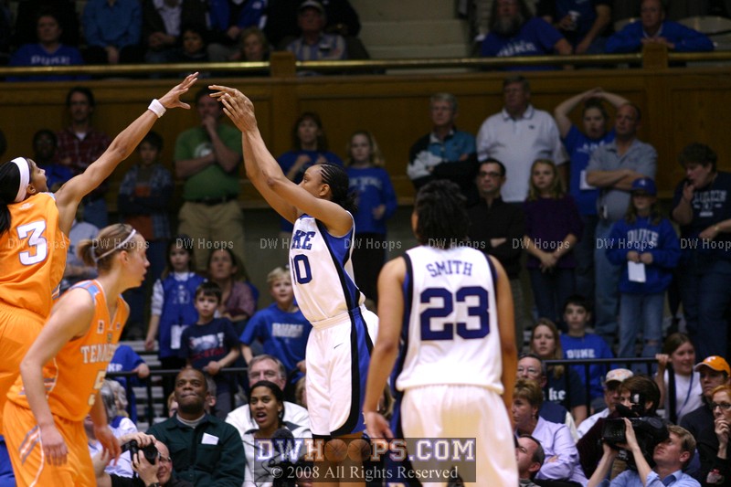 Back to back hoops by Carrem closed the gap