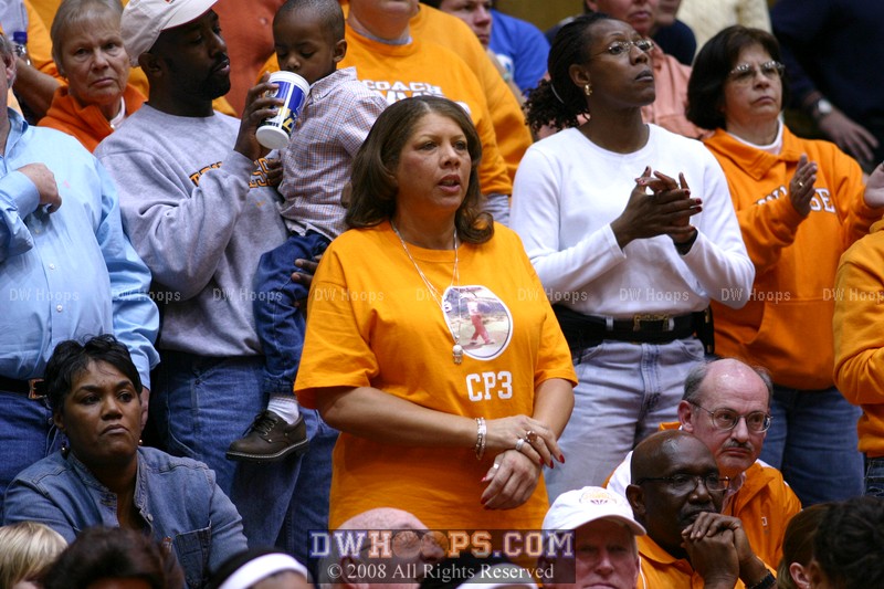 ...her mom, who made the trip to Durham.  A few years ago Candace played on a US team in France with Alison Bales.