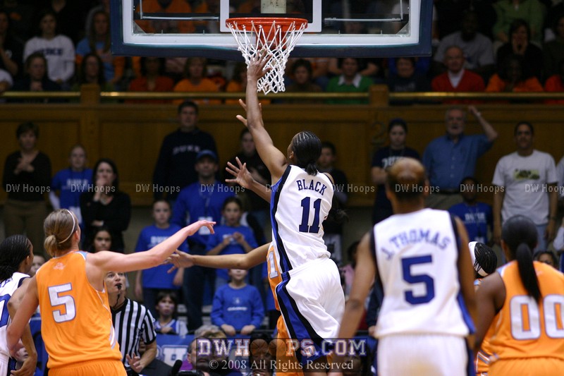 Chante Black misses at point blank range