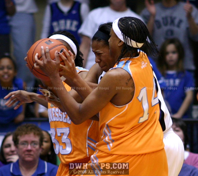 Immediately after the rebound, a held ball, Duke keeps it