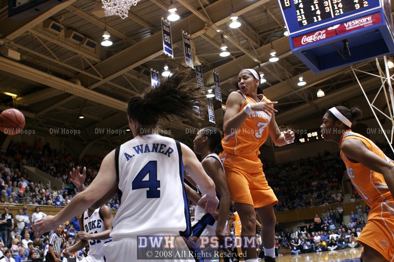 Rebound gets swatted out of the lane