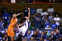 After a Duke time out and with the shot clock low, Abby could not get this layup in - 61-64 - 1:39 2nd