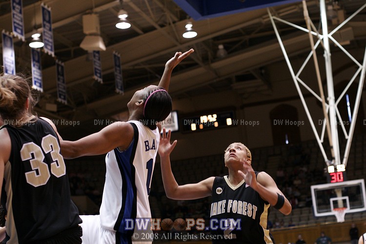 Trying to rebound KJ's miss, the ball went out of bounds