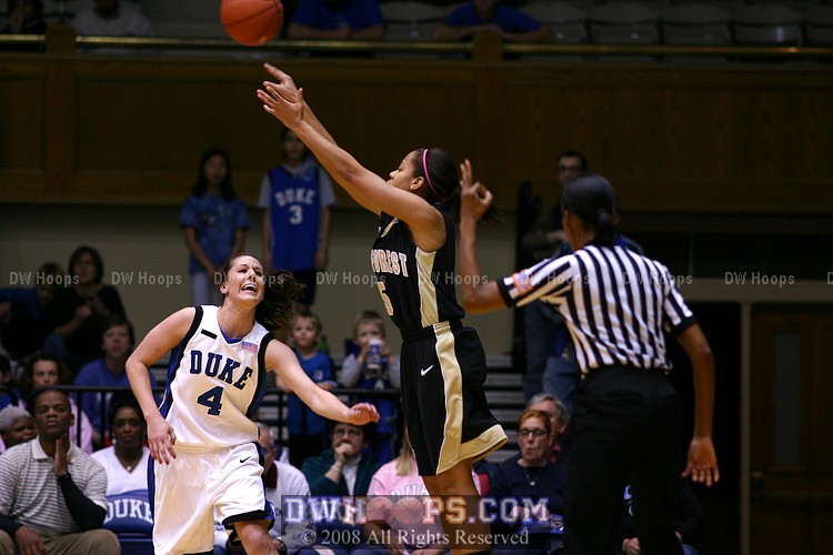 Courtney Morris was 1-6 in the first half, all from downtown