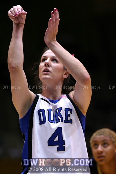 Sequence: Despite the special "Think Pink" logo ball and pink nail polish, Abby missed both free throws