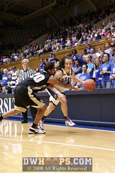 Sequence: Abby Waner drives and is fouled by Brittany Waters