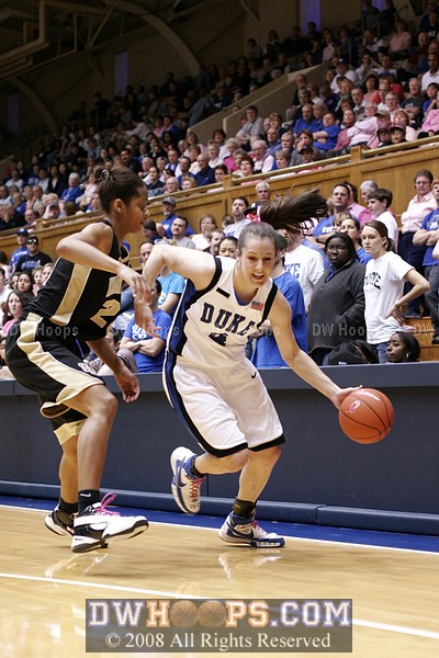 Sequence: Abby Waner drives and is fouled by Brittany Waters