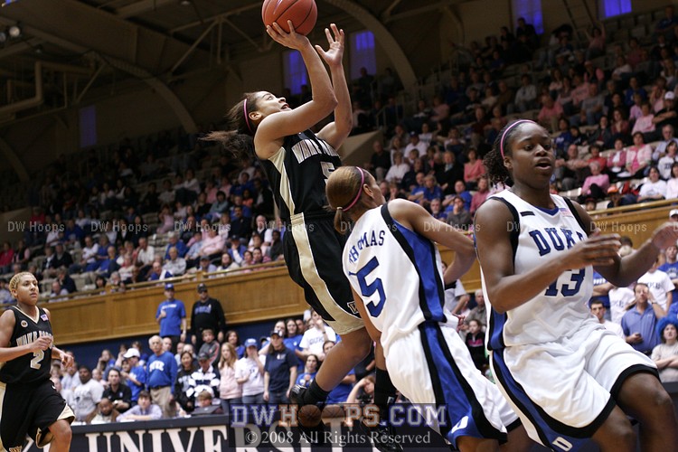 This sweet layup was Morris' only 2 point hoop on the afternoon
