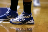 The sweet custom shoes of Karima Christmas - Pregame - 