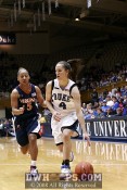 Abby Waner tries to turn the corner on Sharnee Zoll -  - 